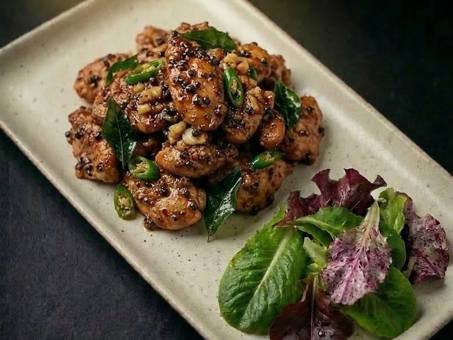Chicken Pepper Fry
