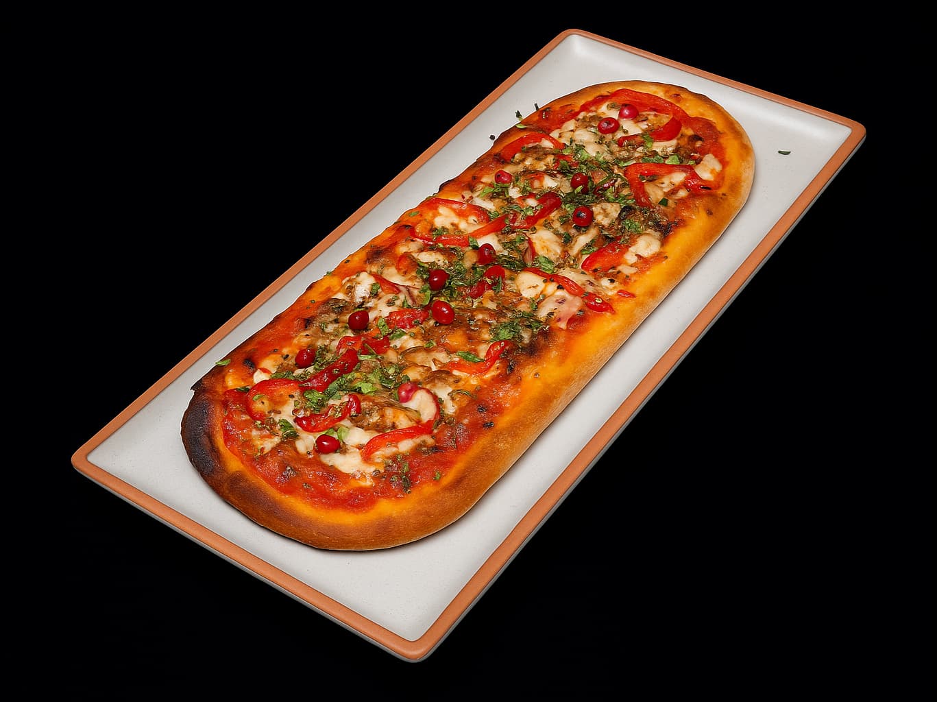 Spicy Lamb Flatbread